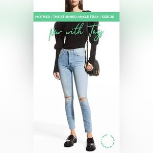MOTHER The Stunner Ankle Fray - Innerspace - Size 26